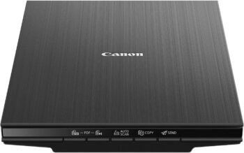Canon Lide 400 scanner (A4 flatbed, CIS sensor, 4.800 x 4.800 dpi, USB power supply, 5 scan buttons, holder for vertical installation)