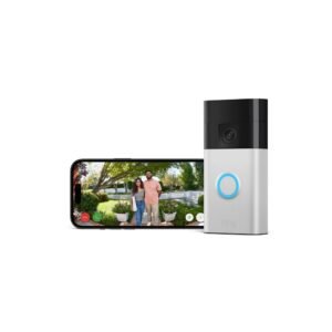 New Ring Battery Video Doorbell (2024) | DIY Wireless Video Doorbell Camera with Head-To-Toe View, HD Video | Easy to install (5 min) | With Built-in Battery I 30-day free trial of Ring Home