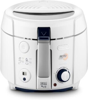De'Longhi RotoFry F 38436 - deep fryer - white