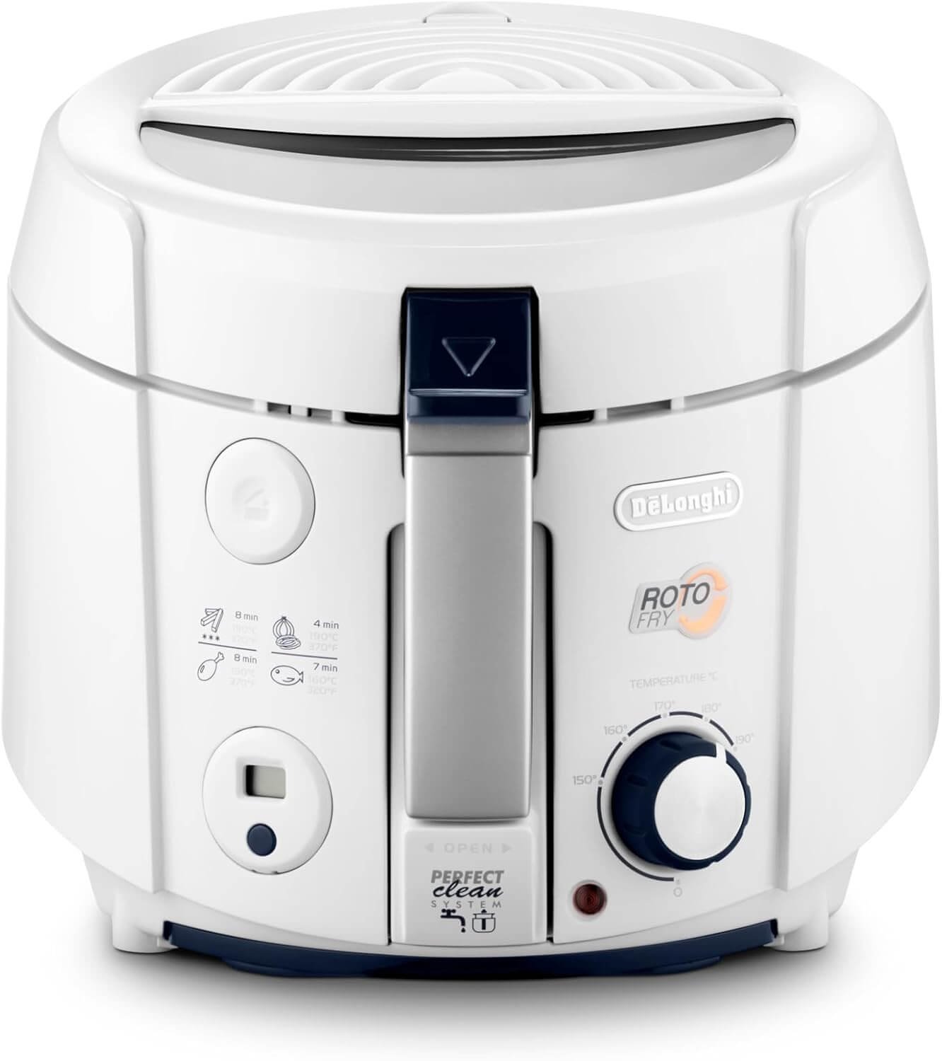 De'Longhi RotoFry F 38436 - deep fryer - white
