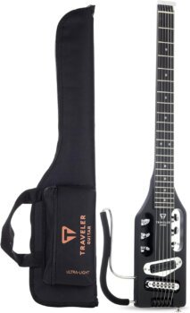 Traveler Guitar Ultra-Light Solid-Body Electric Guitar (ULE BKM LH)