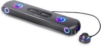 OXS Thunder Pro Gaming Soundbar with 5.1.2 Dolby Atmos Surround Sound System, Built-in woofer, Bluetooth Multi-connection, 3 Pro Gamer Modes, Sleek Toggle Design, for PCs and Gaming Consoles