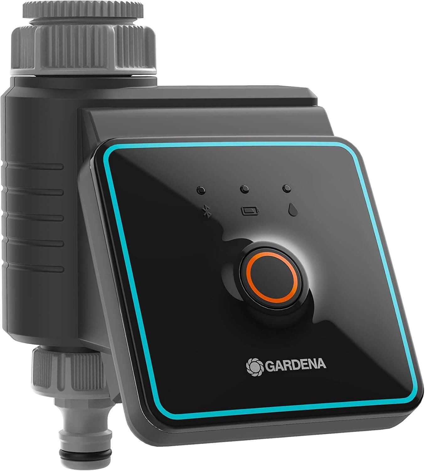 Gardena Water Control with Bluetooth® app: Automatic watering for gardens and balconies, configurable via the app, irrigation cycles in three schedules, 10 m range 