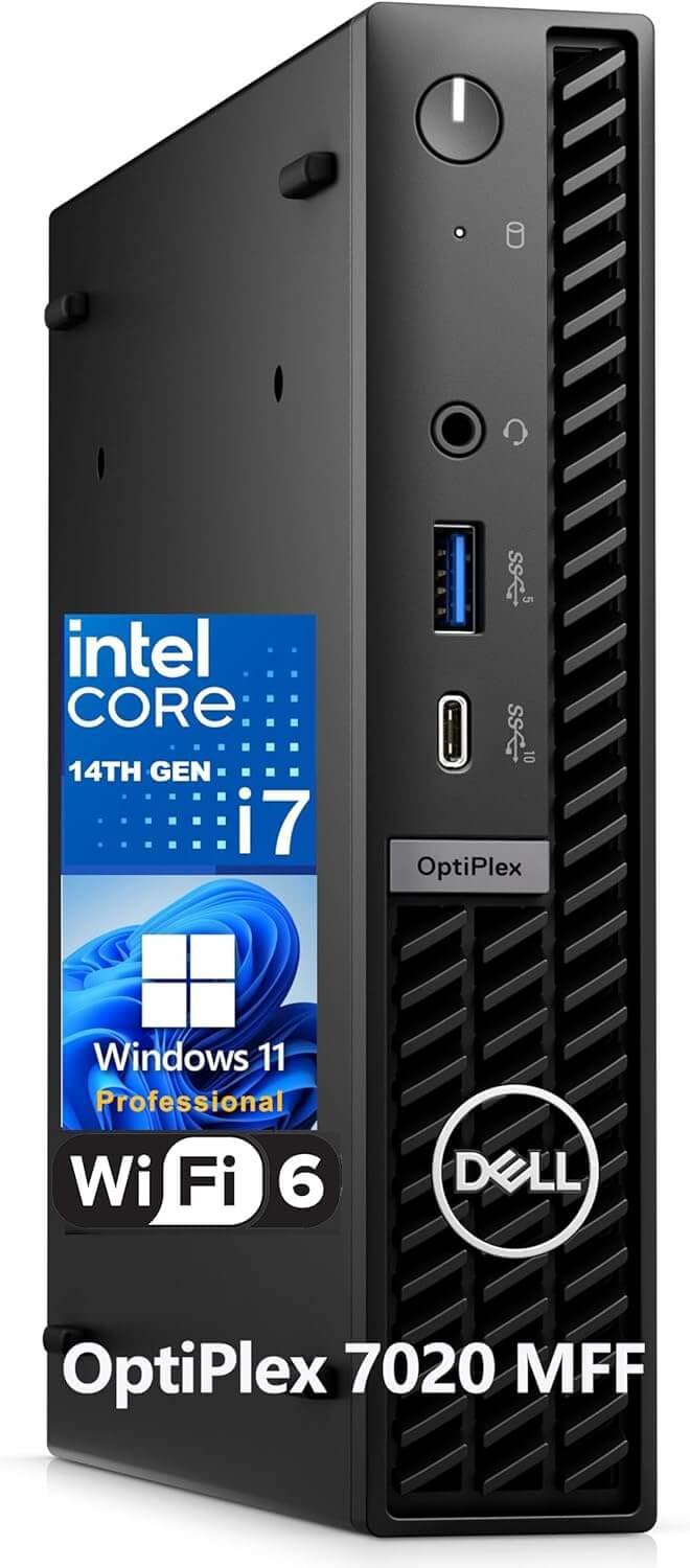 Dell Optiplex 9020 Desktop Computer PC, Intel Quad-Core i5, 500GB HDD Storage, 8GB DDR3 RAM, Windows 10 Pro, DVD, WiFi, 20in Monitor