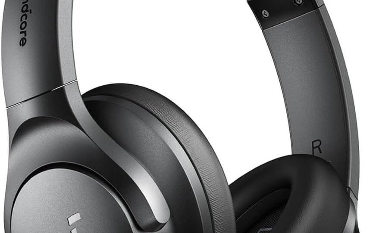 soundcore by Anker Q20i Wireless Bluetooth Over-Ear Headphones with Hybrid Active Noise Cancelling, 40h Playtime in ANC Mode, Hi-Res Audio, Deep Bass, Personalization via App