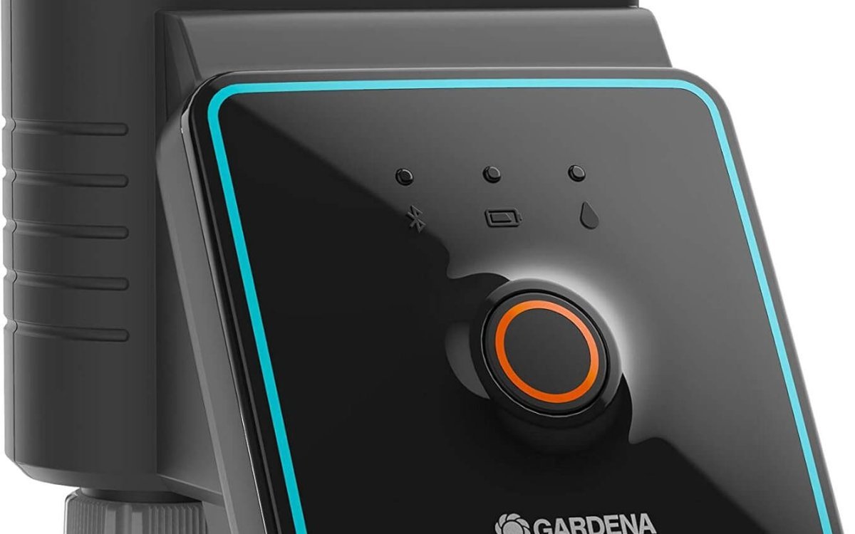 Gardena Water Control with Bluetooth® app: Automatic watering for gardens and balconies, configurable via the app, irrigation cycles in three schedules, 10 m range 